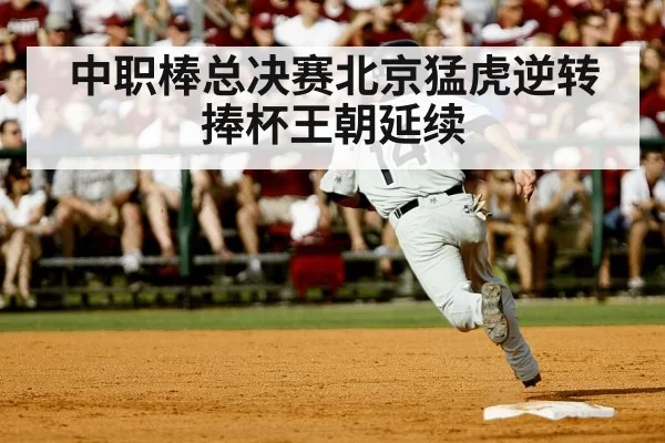 中职棒总决赛北京猛虎逆转捧杯王朝延续